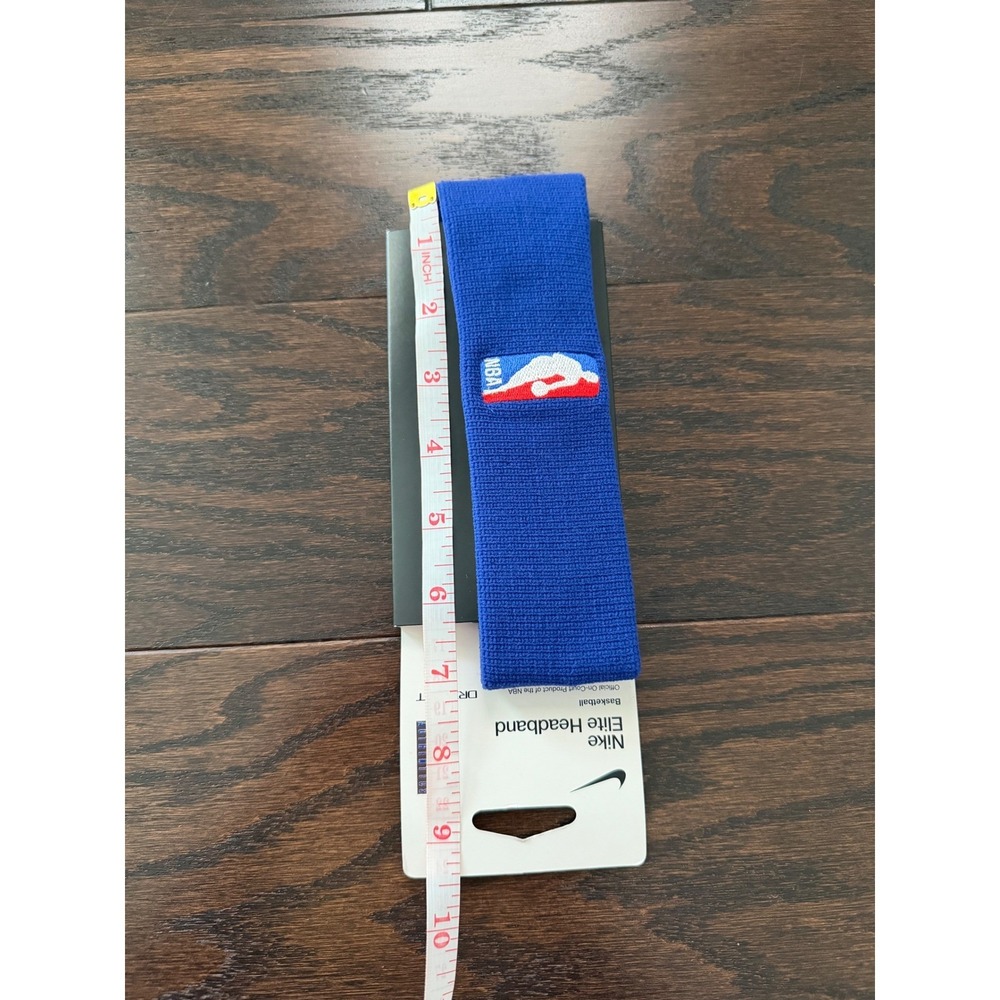 Nike Elite NBA Basketball Headband Dri-FIT Royal Blue CT3649-471 New - Picture 4 of 4